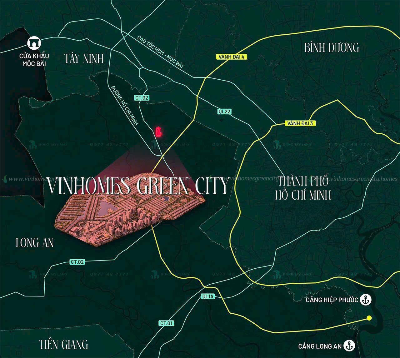 Vị Trí Vinhomes Green City Thu Hút Giới đầu Tư